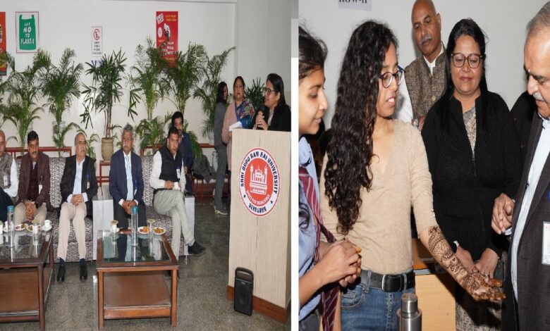 SGRRU में रंगारंग सांस्कृतिक सप्ताह का आयोजन SGRRU में रंगारंग सांस्कृतिक सप्ताह का आयोजन