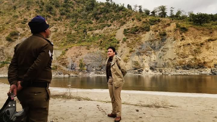 एसपी ने रामेश्वर घाट का किया विस्तृत निरीक्षण एसपी ने रामेश्वर घाट का किया विस्तृत निरीक्षण