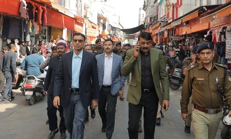पल्टन बाजार में सीसीटीवी, पीए सिस्टम का विधिवत् शुभारम्भ